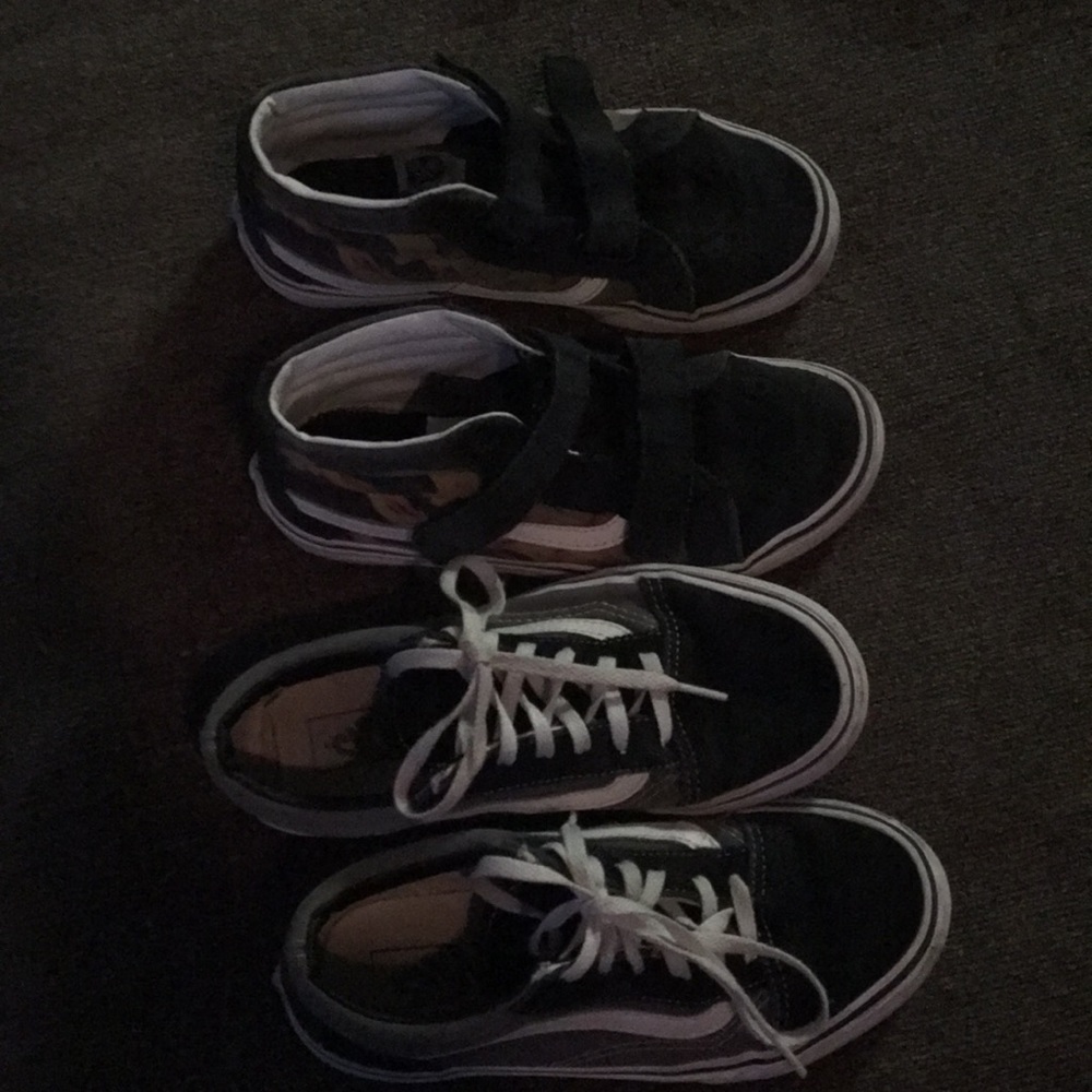 Two pairs of Vans